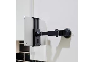 RHINORO Multifunktionale Wandhalterung für Küche, Badezimmer, Schranktür – Saugnapf für Handy, iPhone, Tablet, Gitarre, Klavier und Online-Bildungskurse