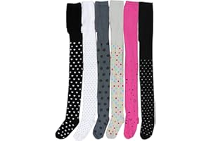 TupTam Collants Fantaisie ou Unis pour Filles, Lot de 6