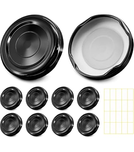 Twist-Off Schraubdeckel TO48 48 mm Milchflaschen & Einmachgläser, 10 Stk