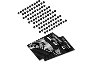 AMZfishing® Lot de 100 perles de pêche en caoutchouc Noir 5 mm | Perles bloquantes en caoutchouc | Accessoires de pêche | Bouchons en caoutchouc | Boules en caoutchouc | Accessoires de pêche | Boules