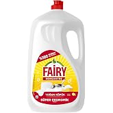 Fairy S&uuml;per Ekonomik Paket Sıvı Bulaşık Deterjanı 2600 ml Limon Kokulu