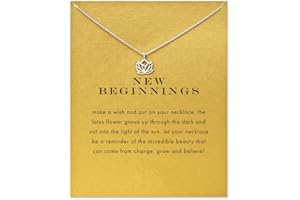 ZYAWP Message Card Compass Pendant Necklace Silver Friendship Sisters Sun Good Luck Crane Pendant Y Chain Necklace for Women and Girl Gift