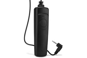 CELLONIC® Fernauslöser für Panasonic Lumix DMC-FZ1000 FZ200 FZ2000 FZ300 DMC-G5 G6 G7 G70 Kamera - Kabelauslöser DMW-RS1 DMW-RSL1 Fernbedienung, Kabel Auslöser Camera Remote Control Shutter Release