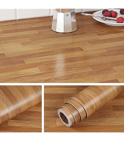 Autocollant Vinyle Pour Lave-linge Oedim - Motif Lattes De Bois, Dimensions 70x70 Cm - Adhésif Résistant, Facile à Poser, Décoration Personnalisable - 6