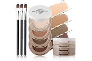 NewBang 4 in 1 Color Matte Eyeshadow Palette High Pigmented Natural Nude Eyeshadow Makeup Palette Long Lasting Eyeshadow Palette with Eyeshadow Brush