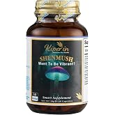 Kiperin Shenmush 5'li Mantar Kompleksi (AHCC, Reishi, Shiitake, Lion's Mane, Agaricus) - Bağışıklık ve Enerji Desteği - Vegan