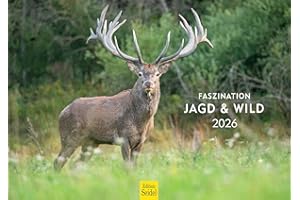 ‎EDITION SEIDEL Edition Seidel Premium Kalender Faszination Jagd & Wild 2026 Format DIN A3 Wandkalender Tierkalender Tiere Schwein Ferkel Frischling Wildschwein heimische Säugetiere