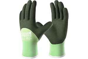 COOLJOB Arbeitshandschuhe Winter Thermo Kälteschutz Handschuhe Warme Winterhandschuh Gartenhandschuhe aus recyceltem Polyester, Größe 9/L, 1 Paar