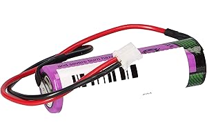 AKKUMAN.DE AKKUTECHNIK VOM FACHMANN Testo Data Logger - Batería de litio con cable y conector (175-T1, AA, 3,6 V, 1,9 Ah)