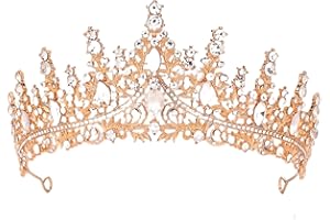 DECENTRALAND Crystal Rhinestones Wedding Tiara for Bridal Wedding Princess Queen Coronation Birthday Party Silver Crown Girl and Women Carnival Party Holiday Celebration for Adults
