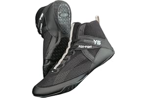 FOX-FIGHT Y5 Kampfsport Schuhe Ringer Schuhe athletik Fitnesschuhe Bodybuilding Kraftsport Box Hog