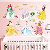 Runtoo Autocollants muraux en forme de château pour chambre Runtoo Autocollants muraux en forme de château pour chambre