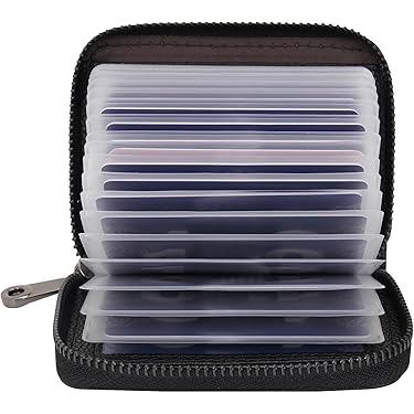 FINGERINSPIRE Lot De 20 Porte-pièces De Monnaie Transparents De 4 Cm En Acrylique - Porte-clé - Protection Contre Les Pendentifs - Étanche - Plat Et Rond