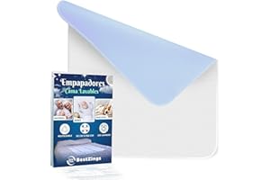 BestZings - Empapadores Cama Adultos - Empapadores Bebe - Protector colchon 150 - Protector Cama - Pipi Stop - Cambiador desechable Bebe - Empapador Reutilizable - 160x90