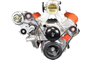 ICT BILLET LS Idler Pulley Bracket - Power Steering Delete LSX Camaro 1999 2002 LS1 GTO ICT 551776-2