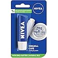 NIVEA Lip Balm, Original Care, 4.8g