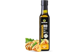 ‎KRÄUTERLAND N A T U R - Ö L M Ü H L E Kräuterland BIO Kürbiskernöl 250ml - Original steirisches Kürbisöl aus gerösteten Kürbiskernen - 100% rein, kaltgepresst, vegan - Premium Qualität aus der Steiermark