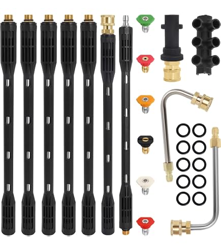 Kit De Joints Lance Au Tuyau Pour Nettoyeur Haute Pression Bosch - Compatible Nombreux Modèles AQT, Aquatak, GHP | Équivalent Référence F016F04458