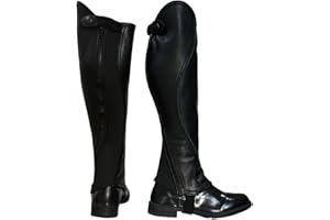 Riders Trend 10067190 Super Grip Gamasche aus Naturleder, zweifarbig