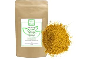 SPICY DELI Polvere di Curry Madras 250g "Origine Indiana" Borsa kraft richiudibile.