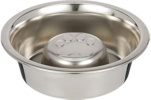 Neater Pet Brands Ciotola a bassa alimentazione in acciaio inox (1 tazza) si adatta alla maggior parte degli alimentatori da 1 quarto
