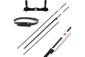 Hashiman - Katana Naruto - Sasuke Uchiha Kusanagi - Réplique Manga Sabre Blanc + Support d'Epée Bois + Ceinture