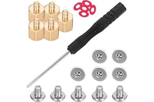 AKUOLY Viti per Computer Set di Viti M.2 SSD Nvme per Scheda Madre ASUS, 17 pezzi