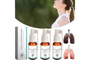 EEIIEY Medilisk Lung Cleansing Spray - Herbal Lung Cleansing Spray,Herbal Lung Cleanse Mist,Herbal Spray Cleansing Lung,Powerful Lung Support & Cleanse (3 Pcs)
