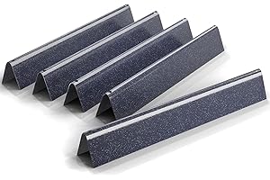 GFTIME 7621 Flavorizer Barres 44,5 cm pour Weber Genesis E310/320/330, S310/320/330 (avec Boutons de brûleur Avant), Pièces de Rechange 7620, Ne Convient Pas à Genesis II/LX 310/340