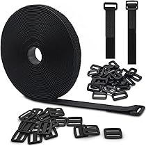 50 Fascette Fermacavi Riutilizzabili In Nylon | 12x150mm | Multicolore Per Organizzare Cavi Elettronici E PC - 2