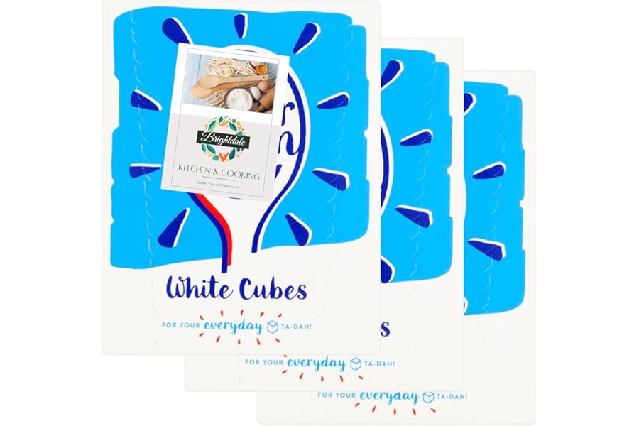 Sugar Cube Bundle with 3 Pack of Silver Spoon Sugar Cubes, 500g with Brightdale Kitchen Booklet