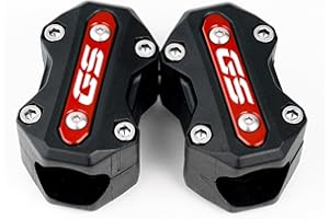 ZESIDIMO Universale Accessori moto per R1250GS R1200GS LC ADV F850GS F750GS F650GS G310GS Barra Anticollisione Protezione Paraurti Blocco Decorativo (Rosso)