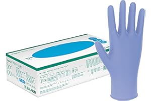 Vasco Nitril light I Lavendel-blauer Nitril Untersuchungshandschuh I 100er Größe S