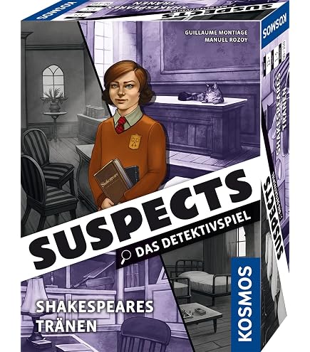 KOSMOS Murder Mystery Puzzle - The Art Of Murder Case Files, 750-Piece Puzzle & Evidence Game (16+)