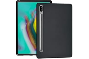 Verco Etui do Samsung Galaxy Tab S6 10.5, etui ochronne na tablet pokrowiec silikonowy Case Slim Cover [T860 T865], czarne