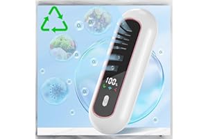 HYDOMI Fridge Deodoriser Rechargeable with LED Display Lasts 10 Years: Fridge Odour Eliminator for Fridge Freshener with Temperature Monitoring, Smell Remover Odour Absorber for Closet, Pet, Car, Storage Box