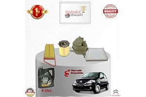 HOFFMAN AUTOMOTIVE KIT TAGLIANDO FILTRI + OLIO C3 1.4 HDi70 50KW 70CV DAL 2008 -> 2009