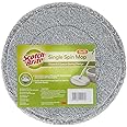 Scotch-Brite Microfiber Spin Mop Refill, 1 unit/pack | It absorbs liquid quickly | cleans dirt thoroughly | to use in 2-in-1 bucket spin, rinsing and drying of mop in a single bucket | Cleaining Mop
