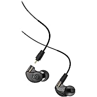 MEE Audio EP-M6PROG2-BK in-Ear Monitors with Detachable Cables (Black)