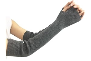 Amorar Guanti Invernali da Donna Scaldamuscoli in Maglia Scaldamuscoli in Cashmere Scaldamani da Polso Senza