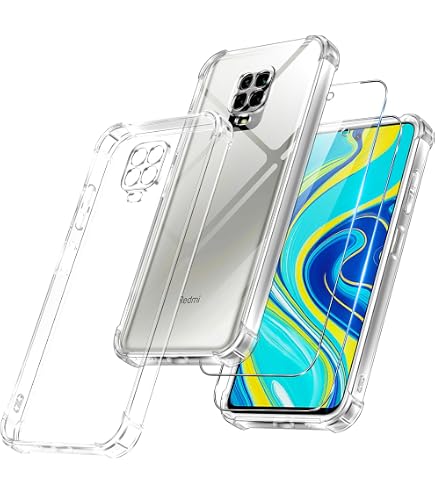 POUHYE Cover per Xiaomi Redmi 9T / Poco M3 Custodia, Cover Trasparente in Silicone Antiurto, 1,5 mm Spessore L'assorbimento Degli Urti Protettiva case, [Non Ingiallente] [Antiscivolo] Lavanda