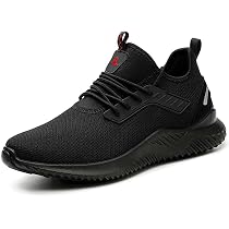 Chaussures De Sécurité UCAYALI - Basket De Travail Légère Homme Femme - Noir Taille 42 EU