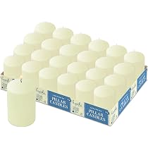 Pack 50 bougies blanches 12gr. magic lights | Leroy Merlin