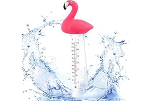 IWTBNOA Schwimmende Pool Thermometer, Schwimmende Wasserthermometer, Floating Pool Thermometer mit String, Poolthermometer Badewanne, Wasser Temperatur Thermometer für Pools, Spas, Aquarien