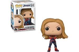 Funko POP! Bobble: Marvel Avengers Endgame: Captain Marvel - Collectable Vinyl Figure - Gift Idea - Official Merchandise - Toys for Kids & Adults - Movies Fans - Model Figure for Collectors