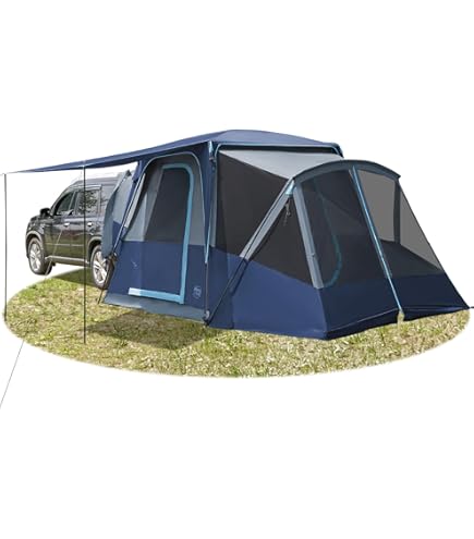 Rocktrail Camping Tent 4.1 Blackout Indoor Good Air Circulation Grey Sports & Outdoors