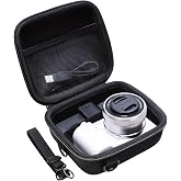 XANAD Camera Case for Sony Alpha 6700/6400/6100/ZV-1/ZV-1 II/ZV-E10/ZVE10 ll/ZV-1F / FUJIFILM X100VI / X-HF1 (Detachable Divi