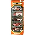 Matchbox Mbx Fire Rescue 5 Pack, 1:64 Scale Vehicles - Multicolor