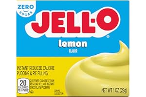 Jell-O Lemon Pudding Sugar Free/Fat Free, 1oz by Jell-O