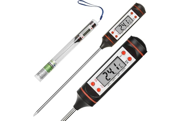 GreenBlue GB178 Digital Penntermometer Termometersond För Mat Mattermometer Från -50 ° C Till Ca +300 ° C LCD -Display